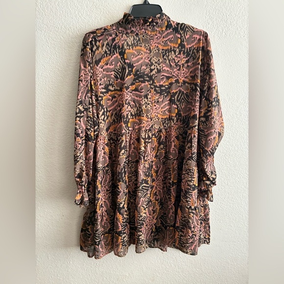 Vici Bohemian Multicolor Multi  Print Mini Dress S - Picture 5 of 15